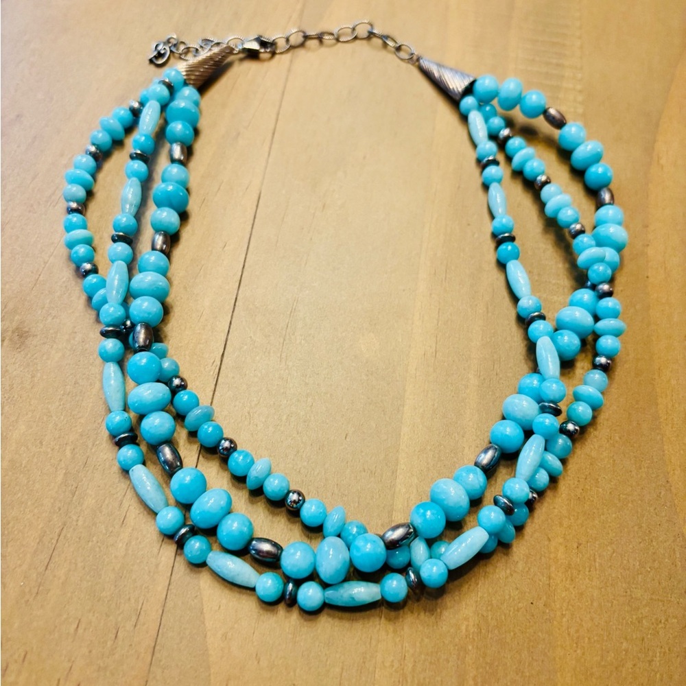 Carolyn Pollack American West Turquoise Beaded Necklace